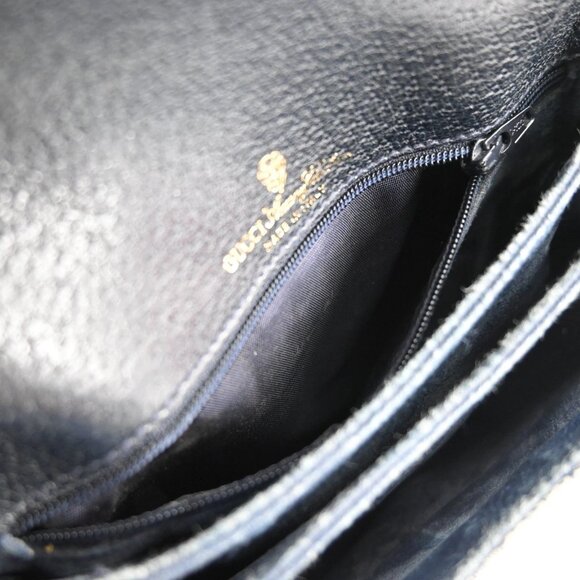 Authentic GUCCI Web Sherry Line PVC Leather Shoulder Bag bsj287-121225 - Picture 14 of 16